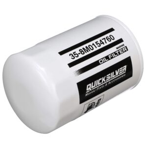 Quicksilver 8M0154760 Oil Filter for Various Marine Engines