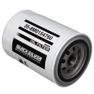 Quicksilver 8M0154760 Oil Filter for Various Marine Engines