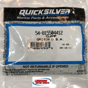 Mercury/quicksilver 54-815504412 Hose Clamp Zz