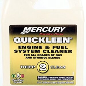 MERCURY Marine Quickleen Engine & Fuel System Cleaner (1 Quart) 92-8M0058691