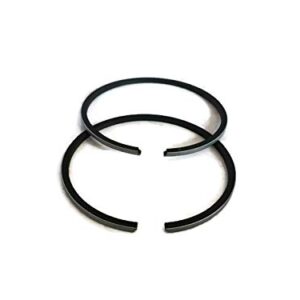 2 pcs Boat Motor Made in Japan Piston Ring Rings Set 350-00011 803678A1 For Tohatsu Nissan Mercury Mercruiser Quicksilver Outboard M NS 18HP 60MM STD 2-stroke Marine Engine