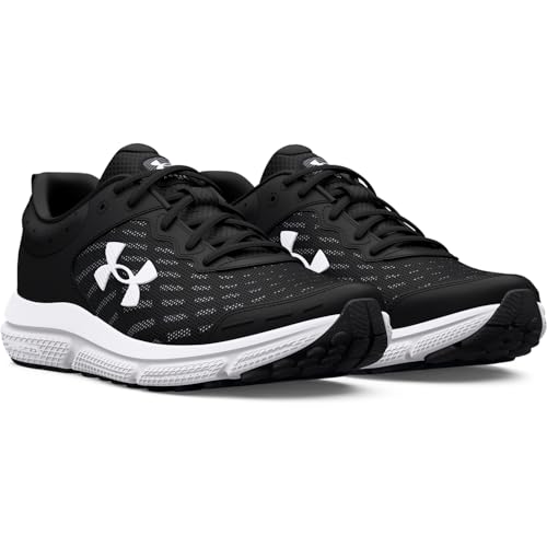 Under Armour Men's Charged Assert 10, (001) Black/Black/White, 10.5, US