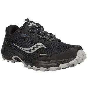 Saucony Men's Excursion TR15 Trail Running Shoe, BLACK/SHADOW, 11.5