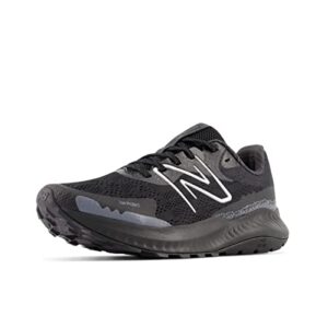 New Balance Men's Dynasoft Nitrel V5 Trail Running Shoe, Black/Black, 10 X-Wide