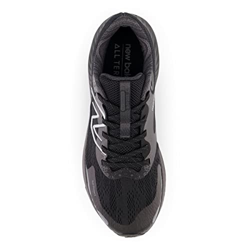 New Balance Men's Dynasoft Nitrel V5 Trail Running Shoe, Black/Black, 10 X-Wide