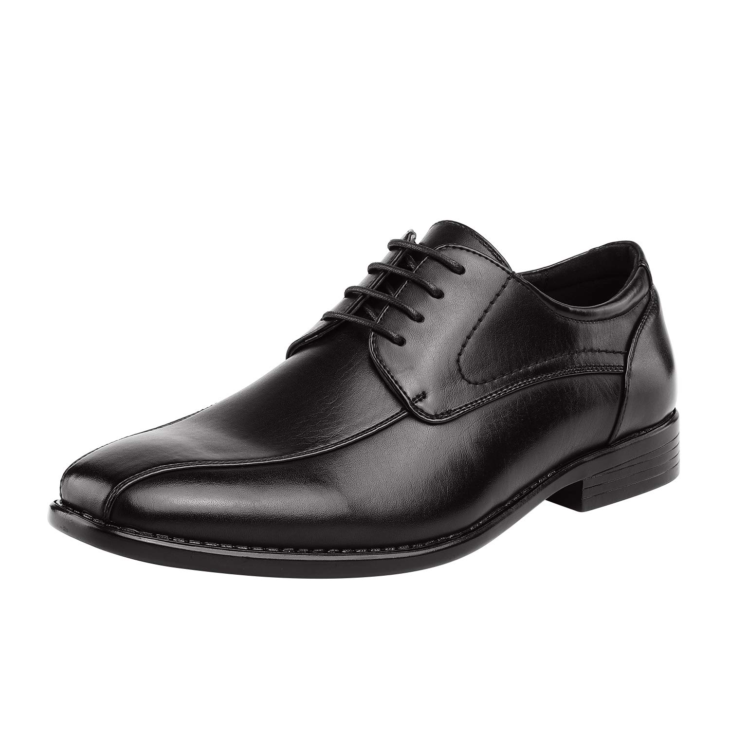 Bruno Marc Men's Dress Shoes Formal Classic Square Toe Lace-up Oxfords Black Size 10 M US DP-03