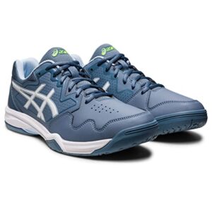 ASICS Men's GEL-DEDICATE 7 Tennis Shoes, 10.5,Steel Blue/White