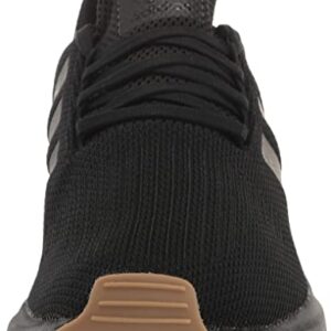 adidas Men's Swift Run legacy Shoe, Black/Black/Gum(2018), 8.5