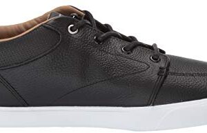 Lacoste Men's Bayliss Sneaker, Black//White, 10.5 Medium US