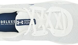 Under Armour Men's Charged Pursuit 3 Twist, (101) White/White/Blue Mirage, 11, US