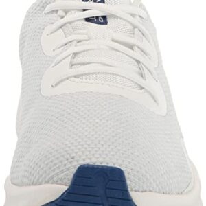 Under Armour Men's Charged Pursuit 3 Twist, (101) White/White/Blue Mirage, 11, US