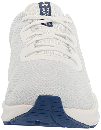 Under Armour Men's Charged Pursuit 3 Twist, (101) White/White/Blue Mirage, 11, US