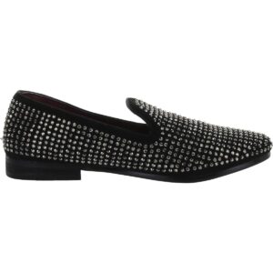 Steve Madden Men's Caviarr-R Loafer, Rhinestone, 15