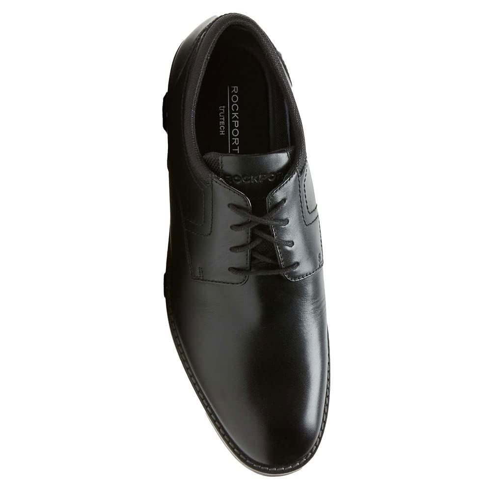 Rockport Men's Bryant Plain Toe Oxford, Black, 13