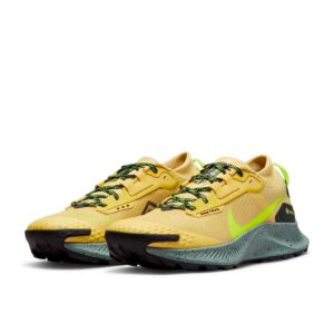 Nike Air Pegasus Trail 3 GTX Running Trainers DC8793 Sneakers Shoes (UK 8 US 9 EU 42.5, Celery Volt Black Dusty sage 300)