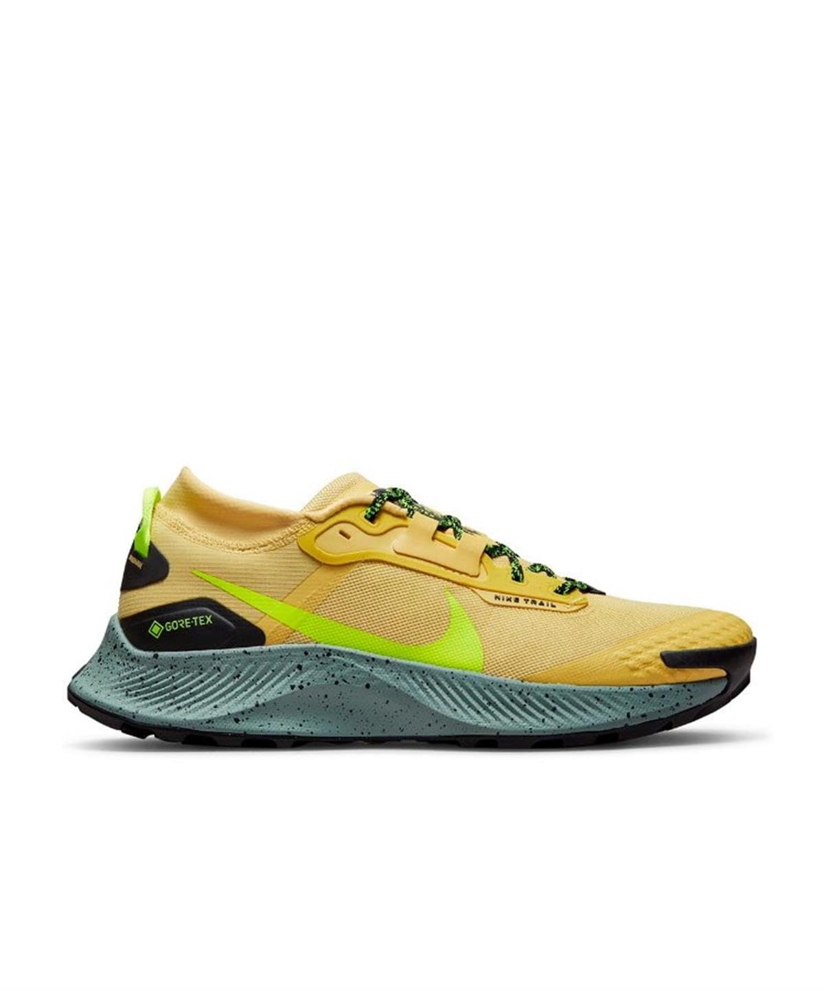 Nike Air Pegasus Trail 3 GTX Running Trainers DC8793 Sneakers Shoes (UK 8 US 9 EU 42.5, Celery Volt Black Dusty sage 300)