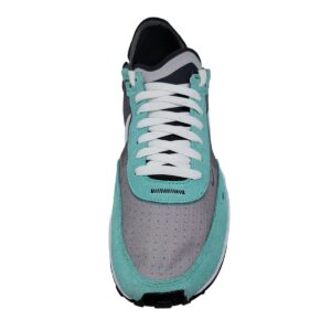 Nike Waffle One Mens Running Shoes, Black/White-Light Menta-White, 10 M US Green