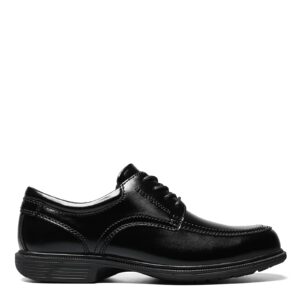 Nunn Bush mens Bourbon Street Lace Up Oxford With Kore Slip Resistant Technology, Black, 13 X-Wide US