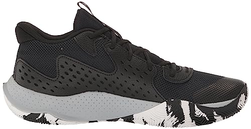 Under Armour Unisex Jet '23, (002) Black/Jet Gray/White, 9, US