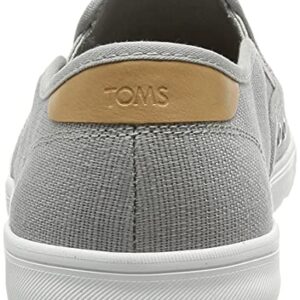 TOMS mens Baja Sneaker, Grey, Drizzle Grey Heritage, 10.5 US