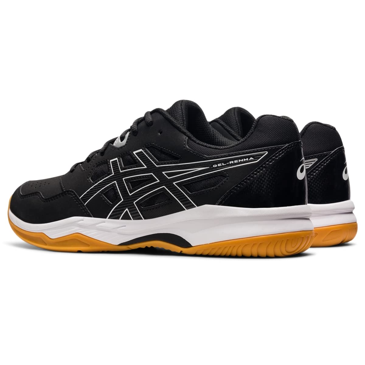 ASICS Men's GEL-Renma Pickleball Shoes, 10.5, BLACK/WHITE