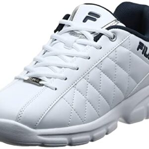 Fila Men's Fulcrum 3 Cross Trainer, White/White Navy, 11.5