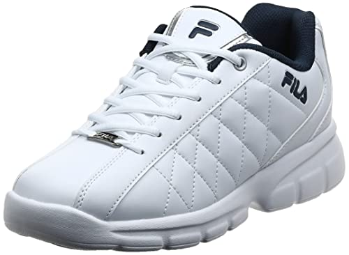 Fila Men's Fulcrum 3 Cross Trainer, White/White Navy, 11.5