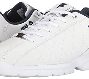 Fila Men's Fulcrum 3 Cross Trainer, White/White Navy, 11.5