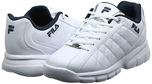 Fila Men's Fulcrum 3 Cross Trainer, White/White Navy, 11.5