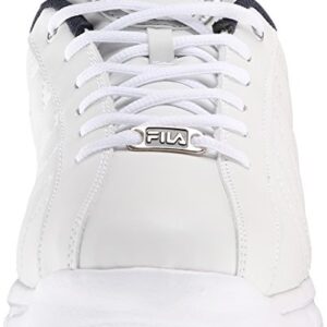 Fila Men's Fulcrum 3 Cross Trainer, White/White Navy, 11.5