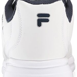 Fila Men's Fulcrum 3 Cross Trainer, White/White Navy, 11.5