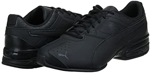 PUMA Men's Tazon 6 Wide Fracture FM, Puma Black, 13