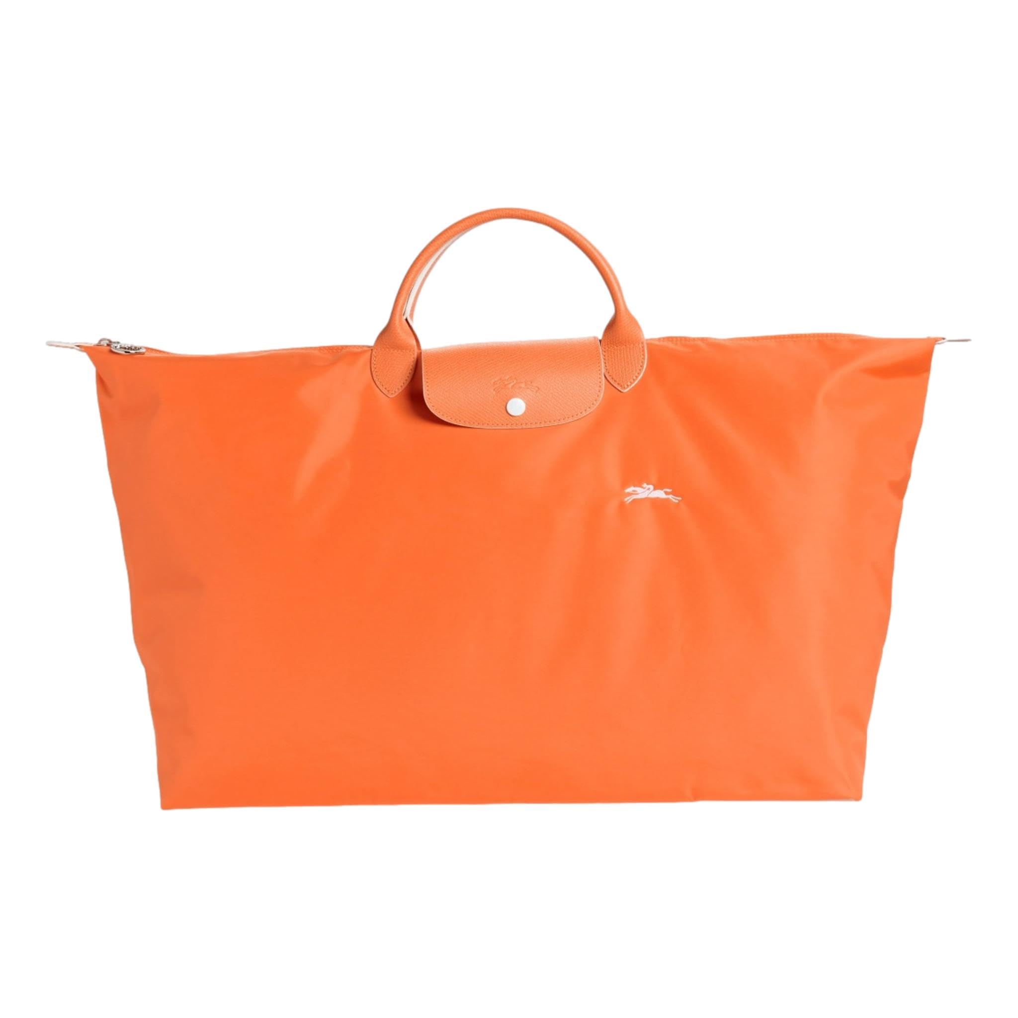 Longchamp Le Pliage Club Large Travel Tote Bag, Orange