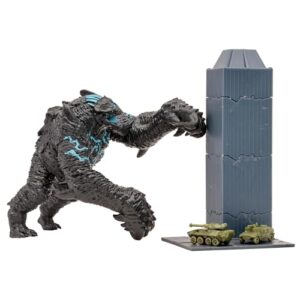 Pacific Rim McFarlane Toys Leatherback (Kaiju) 4" Scale Figure Playset with Comic