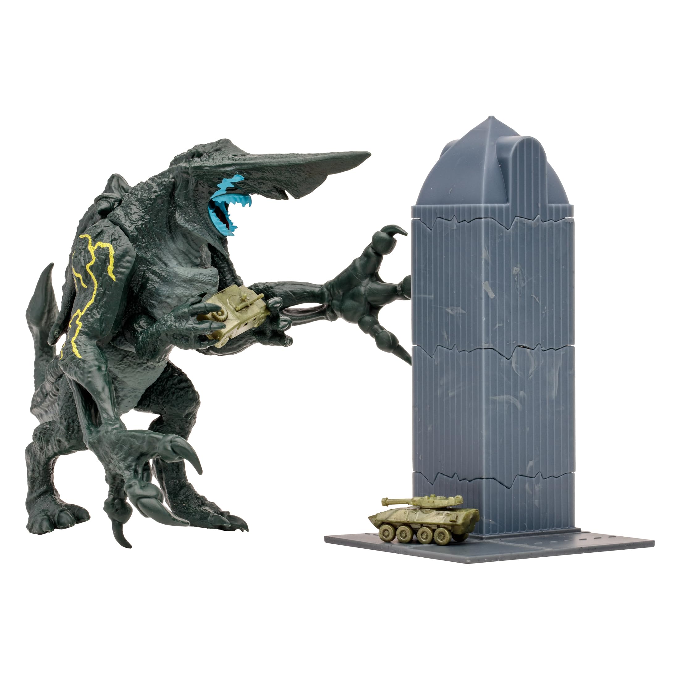 Pacific Rim McFarlane Toys Knifehead (Kaiju) 4" Scale Figure Playset with Comic