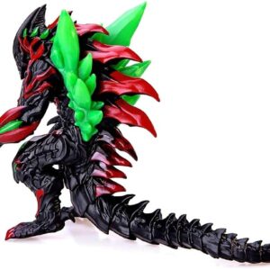 JAYKENIXO Dragon Figure King of The Monsters, 13,5 inch from Head - to - Tail, 8 inch Tall, Movable Joints Action Movie Series Soft Vinyl, Carry Bag