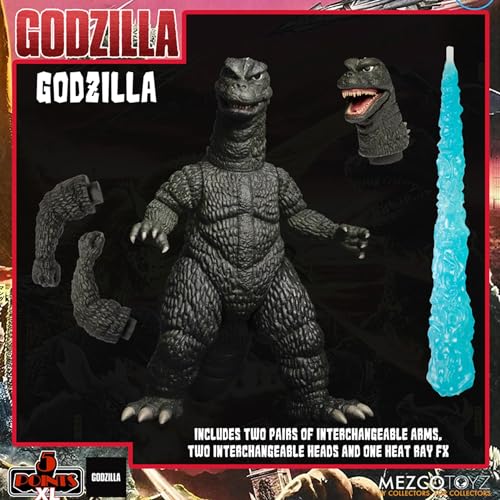 MEZCO TOYS 5 Points XL Godzilla Destroy All Monsters RD1 Box Set