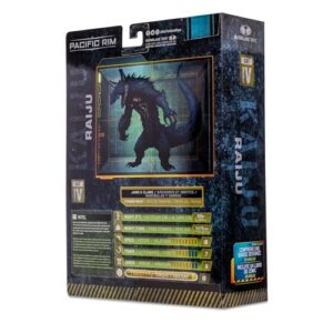 Pacific Rim McFarlane Toys Raiju (Kaiju) 4" Scale Figure Playset with Comic