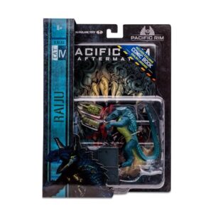 Pacific Rim McFarlane Toys Raiju (Kaiju) 4" Scale Figure Playset with Comic