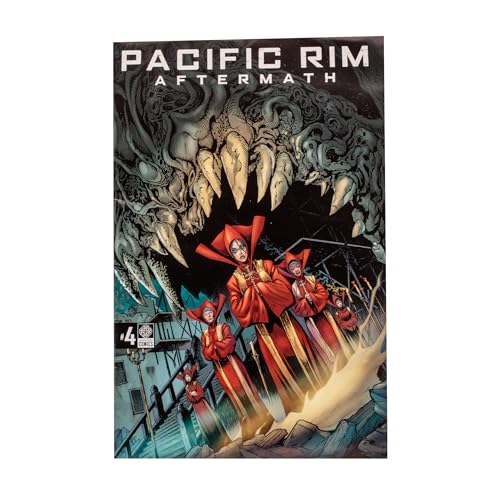 Pacific Rim McFarlane Toys Raiju (Kaiju) 4" Scale Figure Playset with Comic