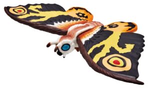 bandai godzilla movie monster series mothra (adult worm) sofvi (soft vinyl)