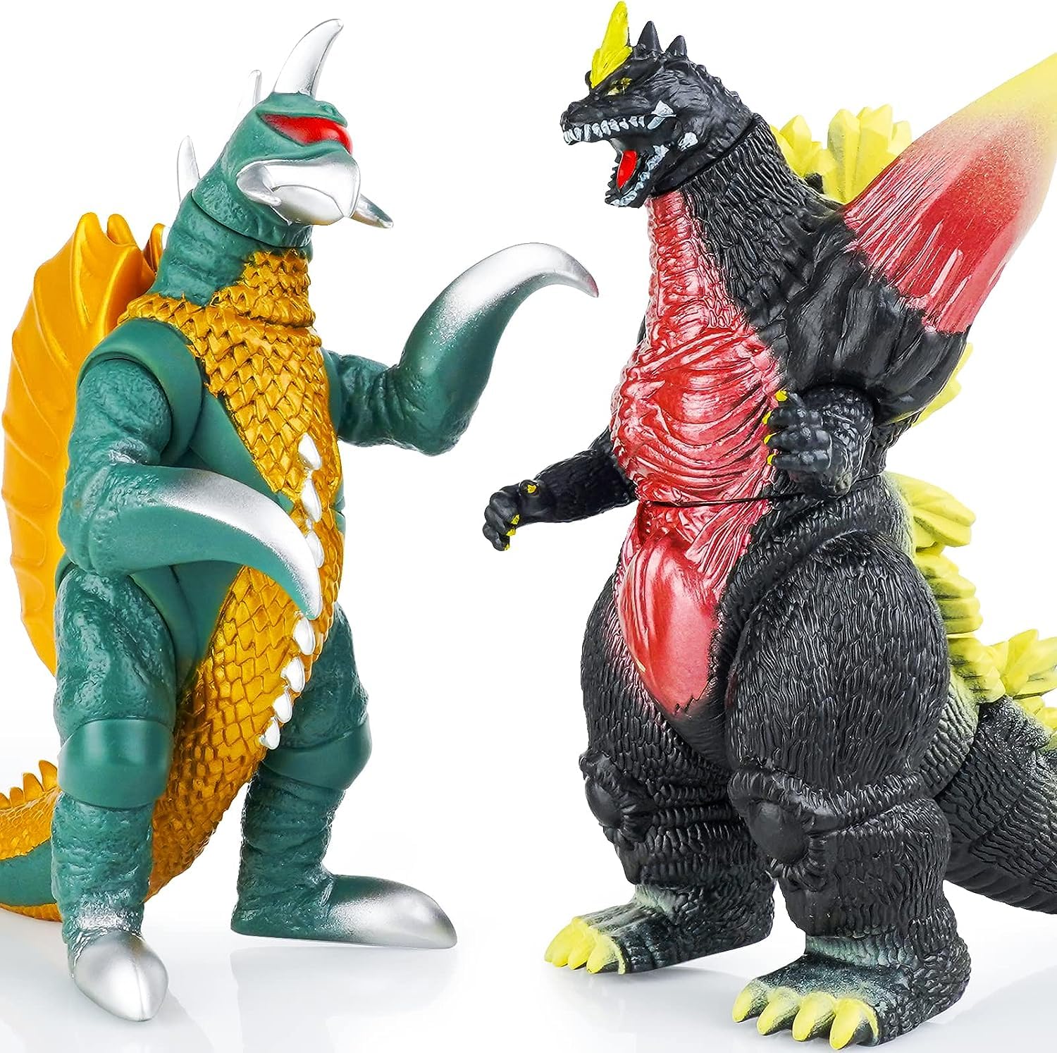 JAYKENIXO Set of 2pcs New Dragon Monsters Action Figures 11 inch Tall