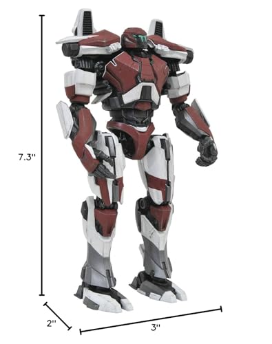 Diamond Select Toys Pacific Rim 2: Guardian Bravo Deluxe Action Figure, Multicolor