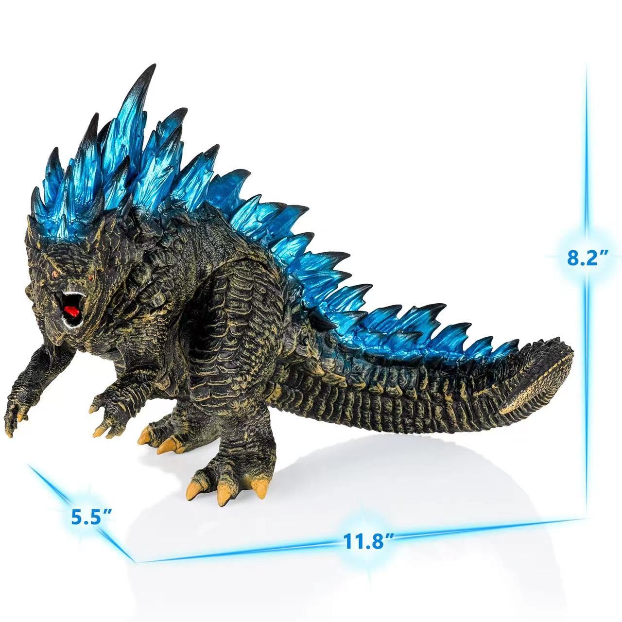 Godzilla vs. Kong: Godzilla Stylist Series 2022 Previews Exclusive PVC Figure, Godzilla Toy Action Figure 12 inch Head to Tail, King of The Monster, Carry Bag