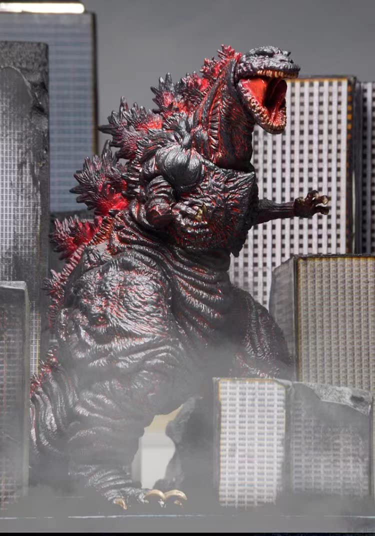 New Godzill Atomic Blast Movie 7" Action Figure Toy Monster Gojira Kaiju Bulk Durable(B)