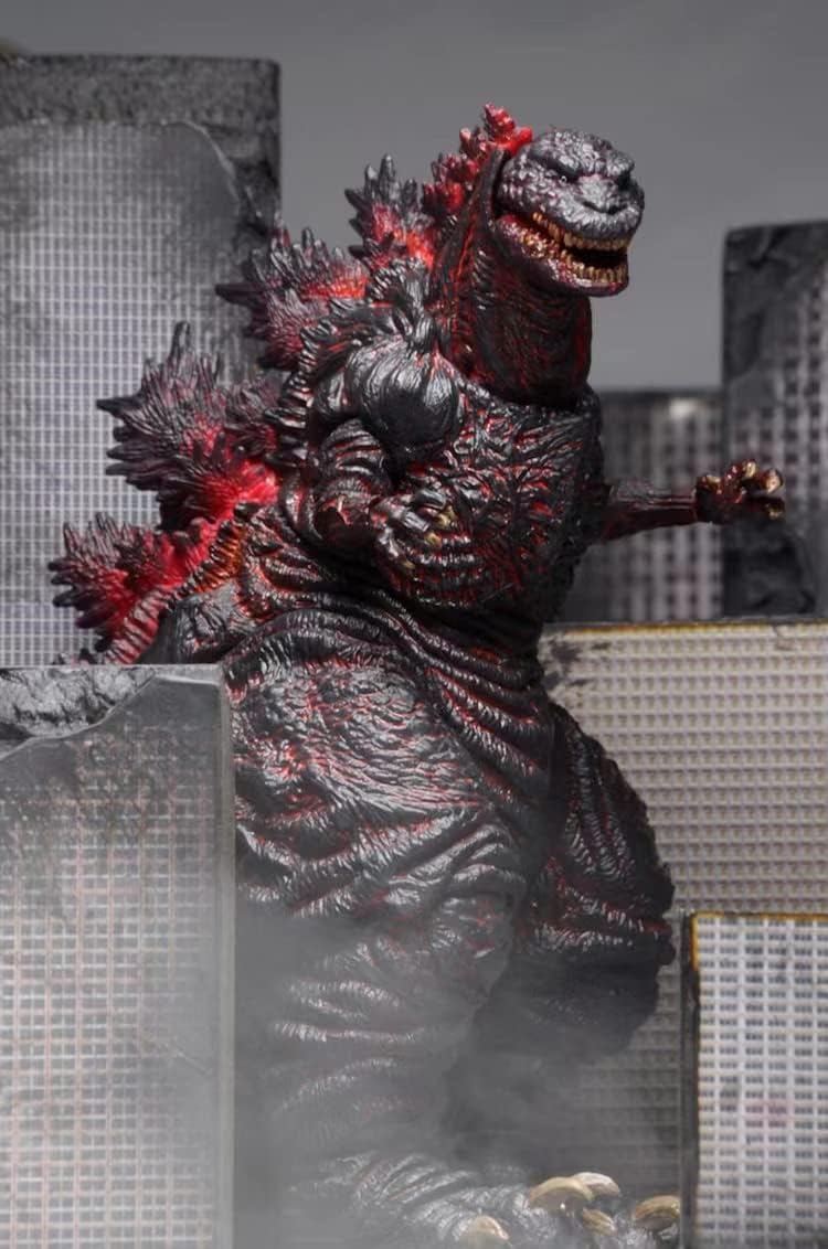 New Godzill Atomic Blast Movie 7" Action Figure Toy Monster Gojira Kaiju Bulk Durable(B)