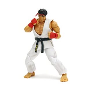 Jada Toys Street Fighter II 6" Ryu Action Figure, Toys for Kids and Adults