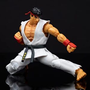 Jada Toys Street Fighter II 6" Ryu Action Figure, Toys for Kids and Adults