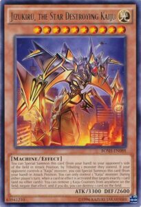 yu-gi-oh! - jizukiru, the star destroying kaiju (bosh-en088) - breakers of shadow - unlimited edition - rare