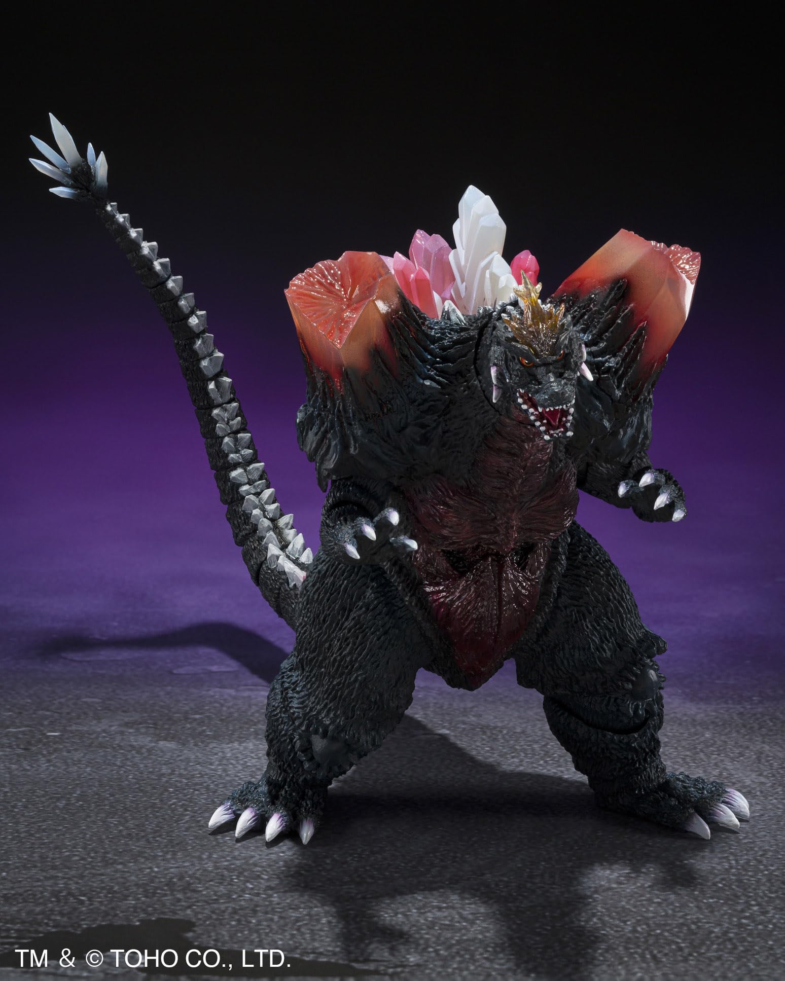 TAMASHII NATIONS - Godzilla vs. SpaceGodzilla - SpaceGodzilla Fukuoka Decisive Battle Ver., Bandai Spirits S.H.MonsterArts Action Figure